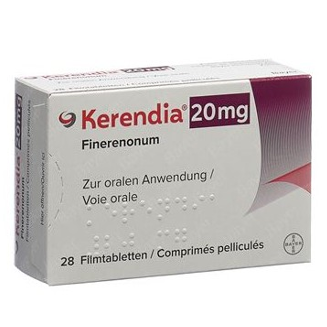 【非奈利酮,finerenone,Kerendia（欧洲版）】说明书_代购价格_印度直邮-印度全球药房