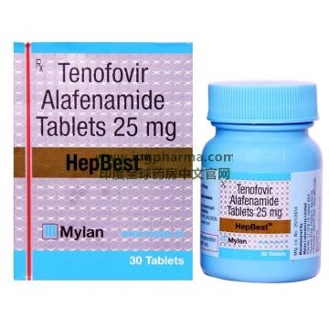 富马酸丙酚替诺福韦片,Tenofovir alafenamide,VEMLIDY,TAF,韦立得,HEPBEST